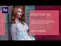 Clean Fashion Slideshow in After Effect | After Effects Tutorial | Effect For You