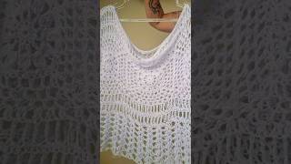 Blusa Rendada De Crochê - Clique No Ícone Do Título E Ista À Vídeo-Aula Completa