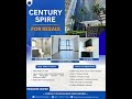 ✨ 𝐋𝐢𝐯𝐞 𝐚𝐛𝐨𝐯𝐞 𝐭𝐡𝐞 𝐜𝐢𝐭𝐲 𝐚𝐭 Century Spire ✨