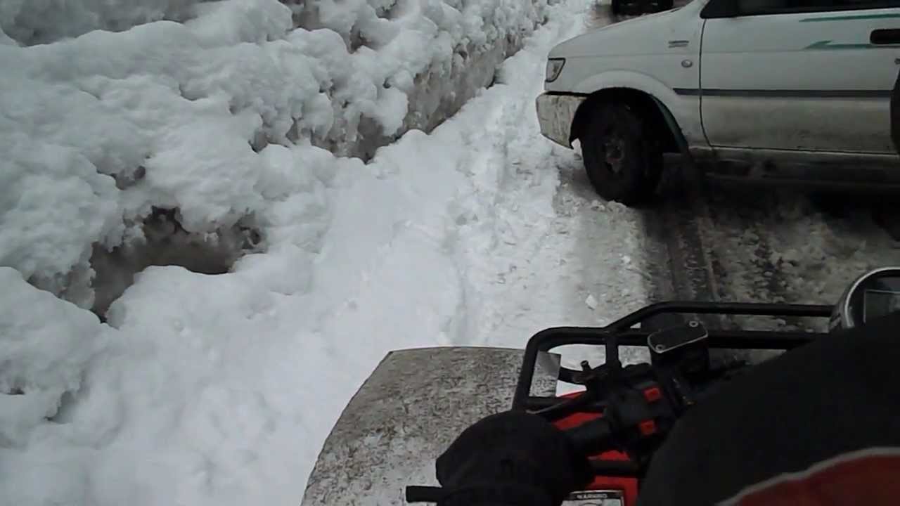 ATB Riding at Rhotang Pass 