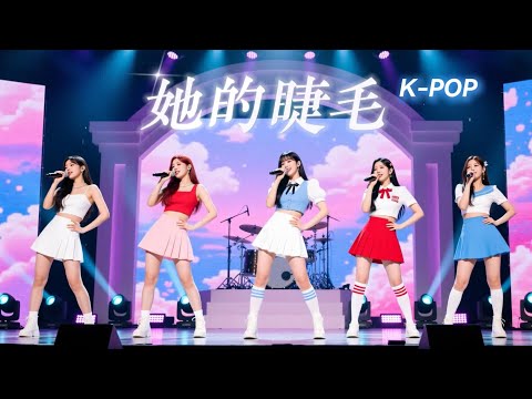 【她的睫毛 周杰倫Jay Chou - K-Pop Ai 翻唱 Cover 】『我戒不掉她的微笑 洋溢幸福的味道』