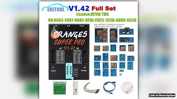 V142 V138 Orange 5 Full Adapters Programming Device Hardware Enhanced Function Orange5 Newest Versi