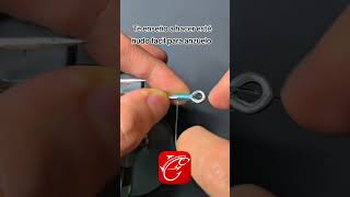 Nudo facil para anzuelo #pesca #pescasub #fishing #fish #lineadepesca #fishingknots #nudopesca