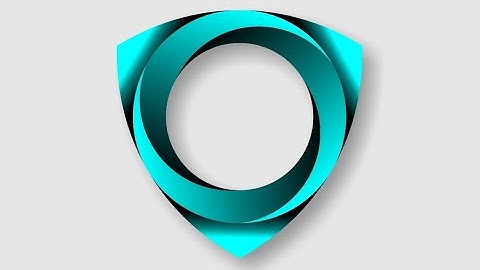 3D polygon logo design in CorelDRAW | Coreldraw tutorial | Graphic design 