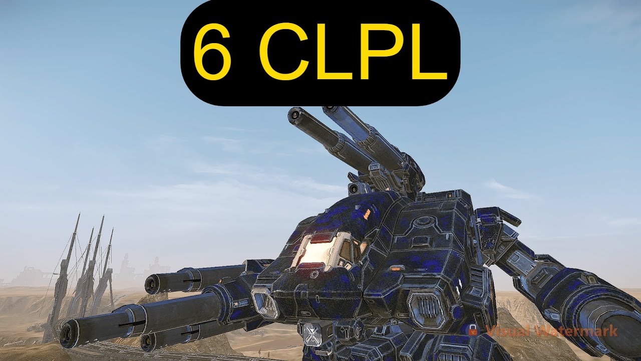 MWO: Behemoth with 6 Clan LPL - YouTube