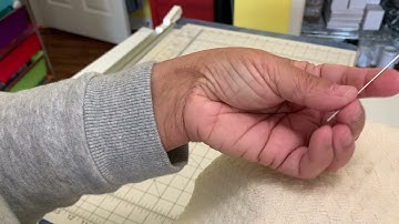 How to Use a Snag Needle