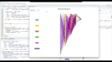 Visualization of a Dense NN Network