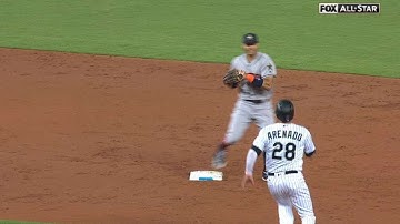 2017 ASG: Altuve, Correa combine to turn 4-6-3 DP