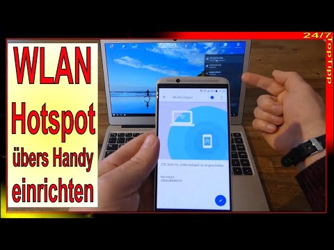  New WLAN Hotspot über das Smartphone einrichten - überall im Internet mit Notebook Laptop \u0026 Tablet Tipp