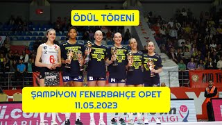 Kupa Töreni Şampiyon Fenerbahçe Opet 11.05.2023