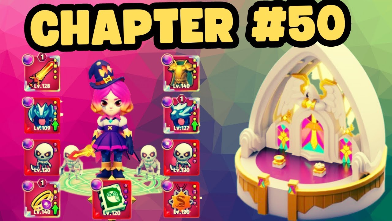 ARCHERO: MY EQUIPMENT FOR CHAPTER 50! CLEAN CHAPTER #50! FIRST LOOK AT ...