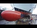 Symphony Of The Seas in dry dock - The liner