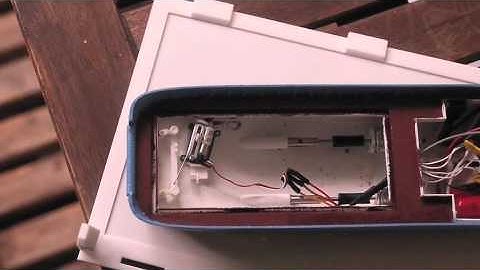 Anticosti printed rudder mechanism