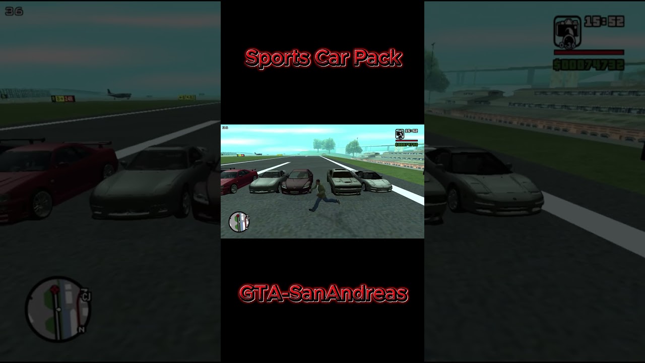 GTA SA Ultra Realistic Sports Car Pack | Full Showcase + Download