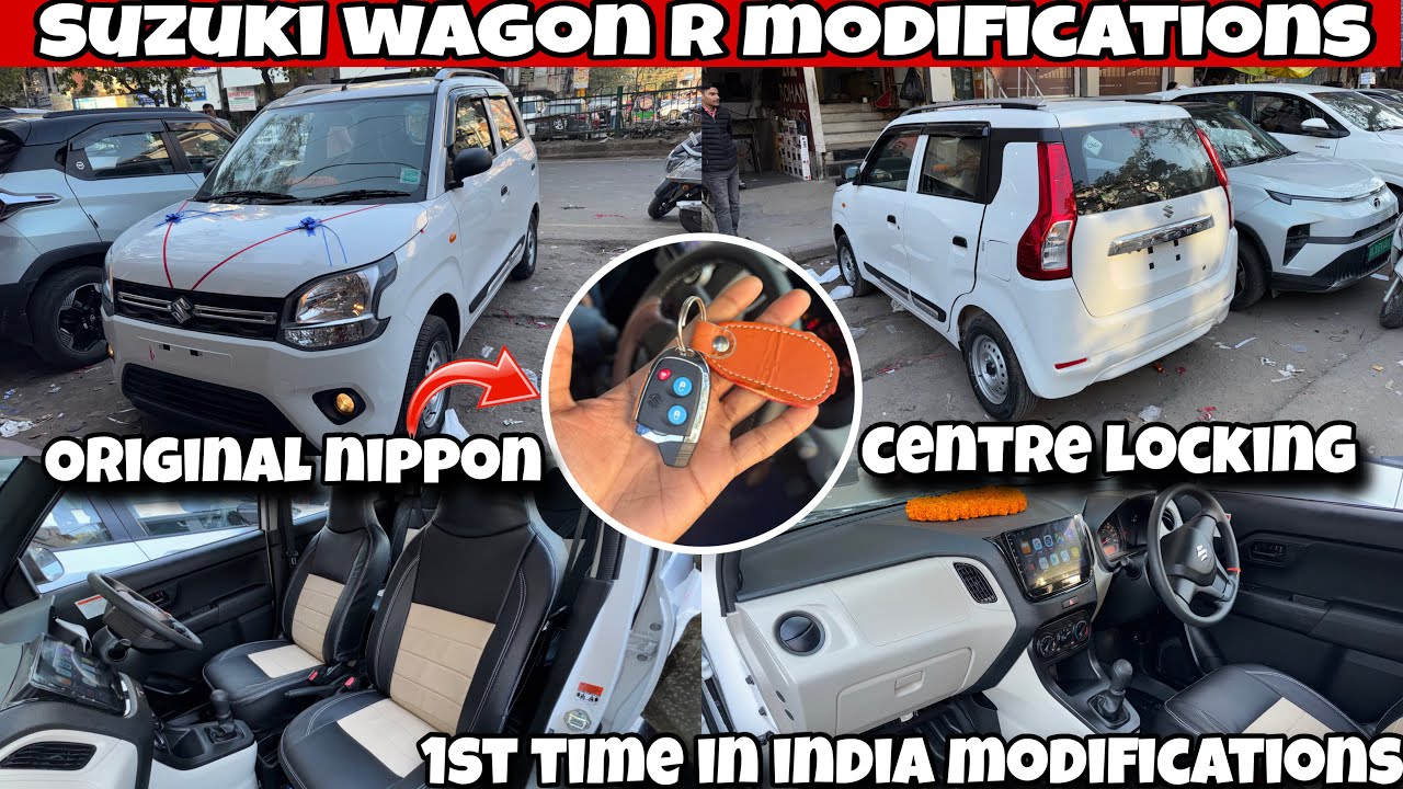 Wagon r 2026 Modified ✅ Nippon original Centre Lock Install ✅ Wagon r accessories 2026 ✅ Wagon r ✅