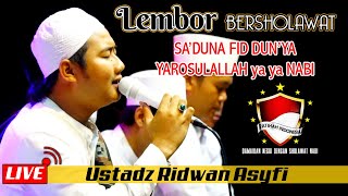 Ridwan Asyfi ft Fatihah Indonesia || Sa'duna Fiddunya - Yarosulallah Ya Ya Nabi