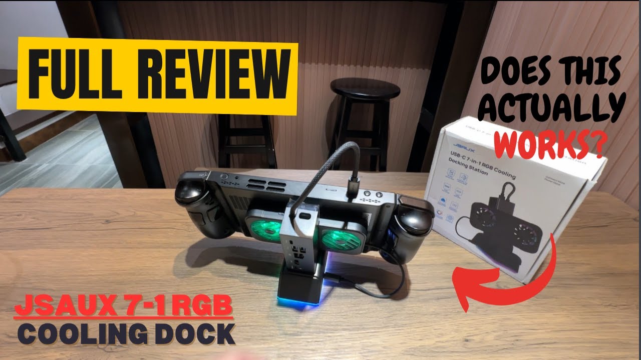 How Much Cooler Can It Get? JSAUX Cooling Dock + 65W Multi Plug