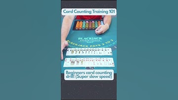 Beginners speed blackjack card counting drill!