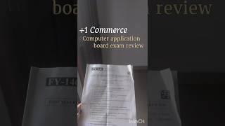 computer application exam review #shorts #shortvideo #plusone