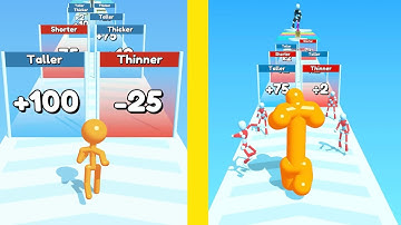 Tall Man Run - All Levels Gameplay Walkthrough Android, iOS (Levels 1-7) || B8 Gamer