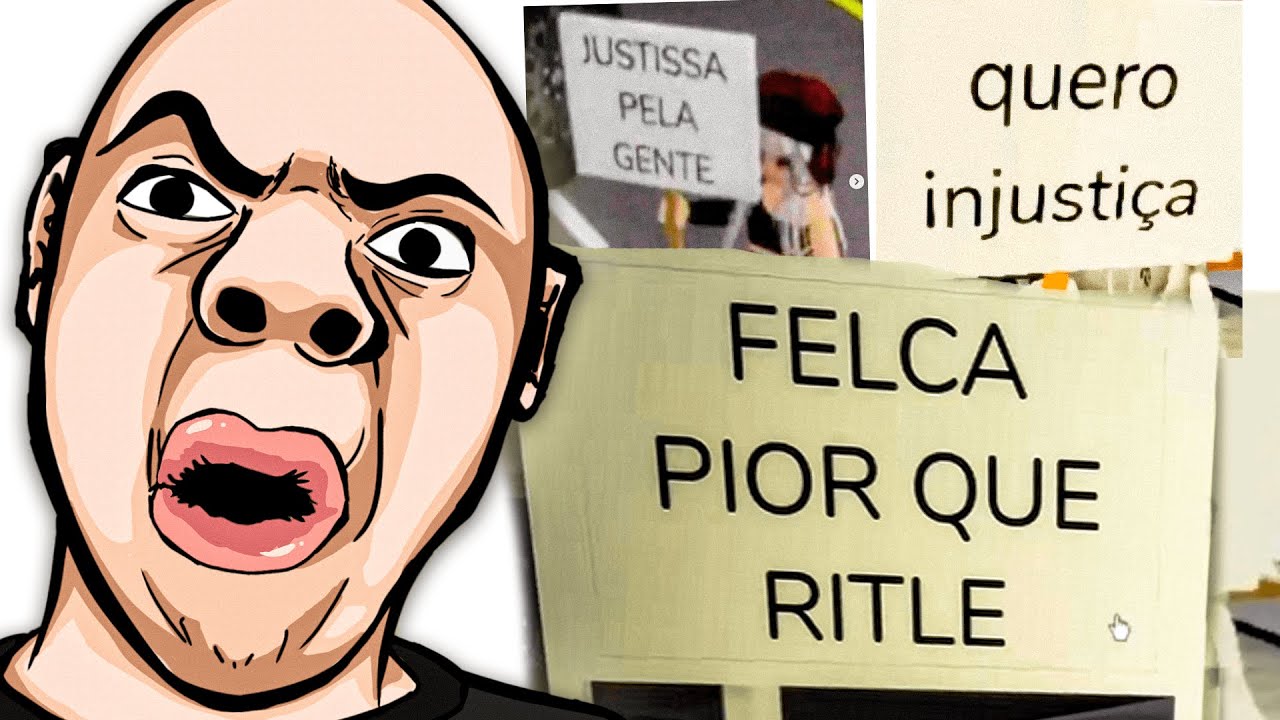 CRIANÇAS estão fazendo PROTESTO no ROBLOX KKKKKKKKKKKKKK