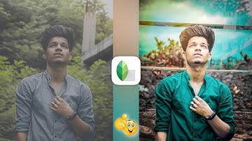 Snapseed Moody Blue Photo Editing | Snapseed PhotoEditing | Snapseed Background Colour Change