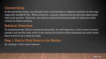 How to Zoom to Marker Location on Click in Leaflet Maps