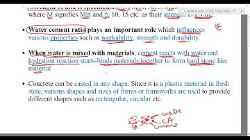 CONCRETE TECHNOLOGY INTRODUCTION (RCC STRUCTURES PART 1)JKSSB JE CIVIL AND JKPSC AE CIVIL