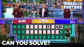 Can You Solve This Puzzle as Fast as Mike? | Wheel of Fortune