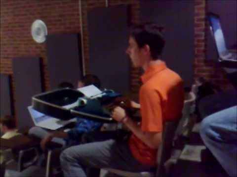 Student Brings Typewriter To College