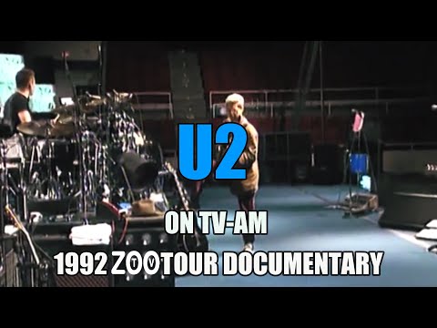 U2 ON TV-AM 1992 EURO ZOO TV TOUR DOCUMENTARY - YouTube