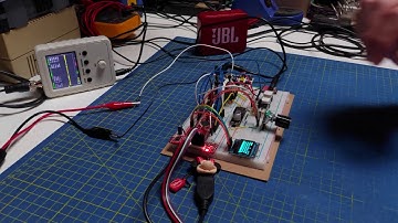 Hybrid SID Player with a real SID 8580R5 running on Olimex PIC32-T795