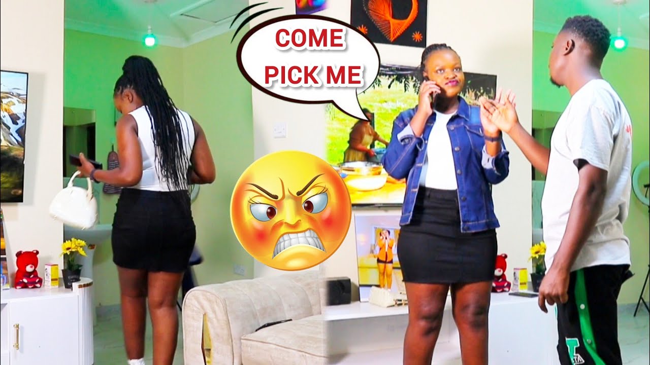 Going Girls Night In the Middle of Night wearing A Min_Skirt😜to see My Boyfriend Reaction💔Bad idea😭