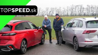 TEST Peugeot 308 SW Hdi a VW Golf Variant TDI - naftové kombi nevymreli