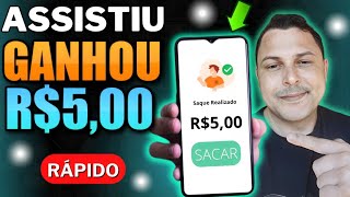 💸Assista VÍDEOS de 35 Segundos e GANHE R$5 NO PIX  🔥App para GANHAR DINHEIRO Assistindo VÍDEOS✅