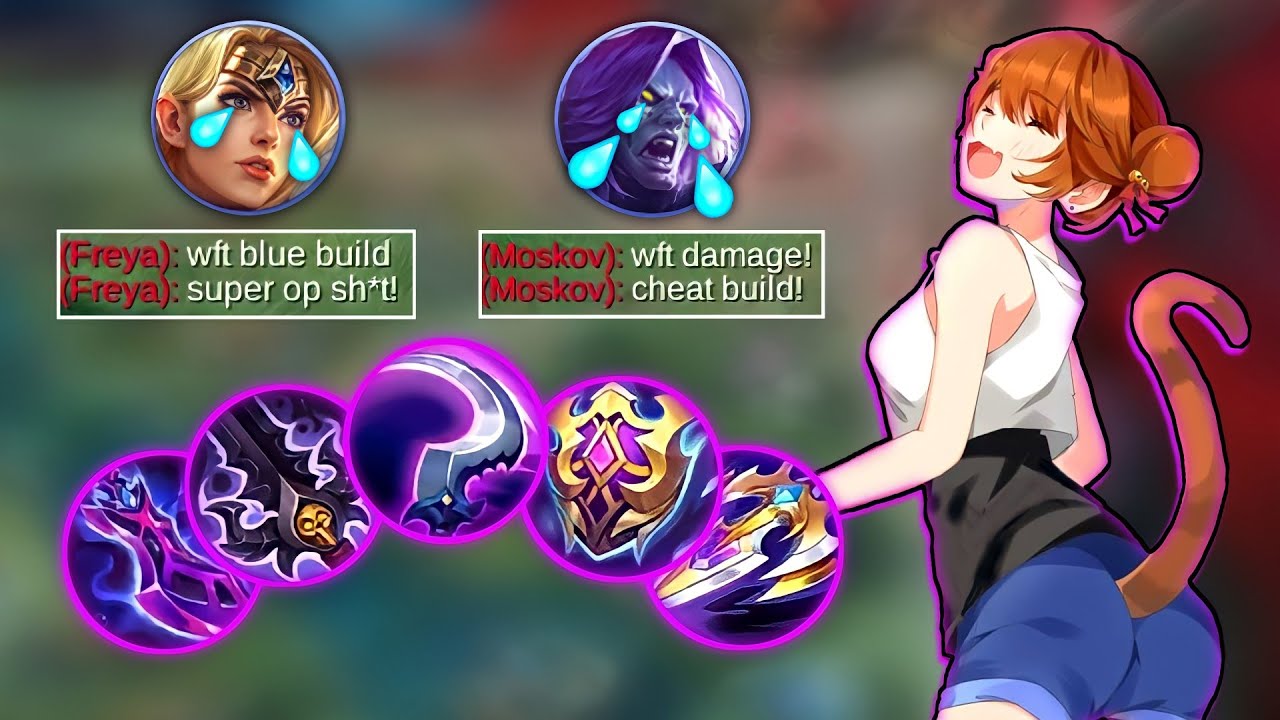 WANWAN PURPLE BUILD! ( ENEMY LAUGH AT MY BUILD🤣 ) | MLBB