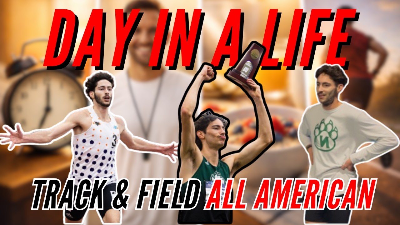 Day in a Life of a Track & Field ALL AMERICAN - Speed day