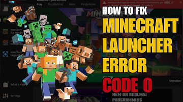 How To Fix Minecraft Launcher Error Code 0 in Windows