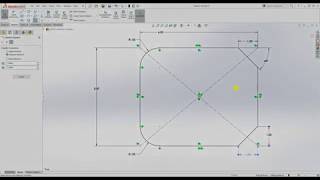 Celebrity SolidWorks Tutorial for Beginners #31 - How to Create SolidWorks Sketch Fillet and Chamfer Net Worth
