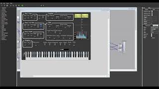 Bleep bloop messing around on a VST synth I'm making in SynthEdit