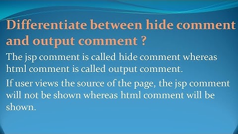 JSP Interview Questions and Answers for freshers and experienced– Part 2