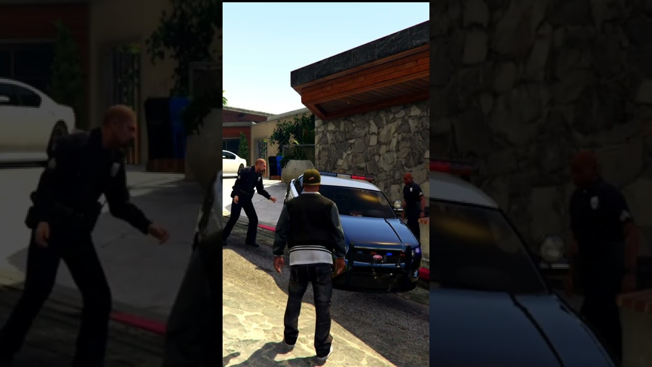 prank with police gta v 