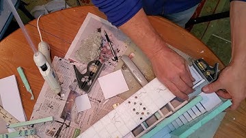 #034 Working Spike Trap, Part 2 -  More Construction, D&d, pathfinder, tabletop game terrain