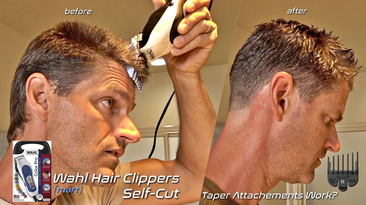 Wahl Color Pro Clippers Taper Fade Self Haircut from Walmart - YouTube