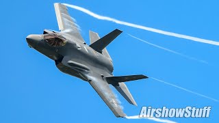 USAF F-35A Lightning II Demo Practice - Spirit of St. Louis 2022