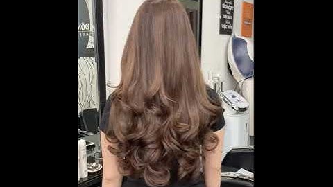 Tóc Uốn Dài Đẹp 2021 - Hair salon Đông Phương