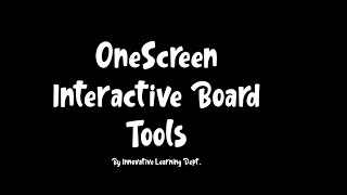 OneScreen Interactive Display Board Part 2