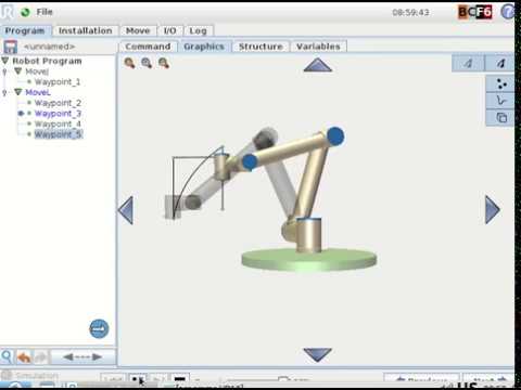 UR Robot Basic 2 - YouTube