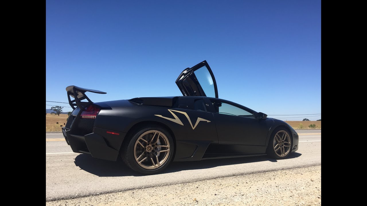 On board Lamborghini Murcielago LP670 SV!