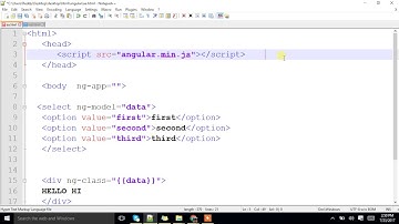 ngClass Directive in Angular JS